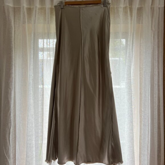 Mango | Satin Skirt - Picture 1 of 2